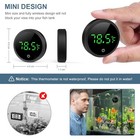Aquarium Digital Thermometer Led Fish Tank Temperature Gauge Touch Screen Lot