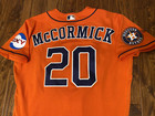 Chas Mccormick 2023 Astros Game Used Orange Jersey Mlb Auth 4 8 23 To 7 2 23  20