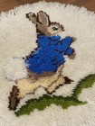 Vintage Peter Rabbit Latch Hook 27 In Rug Columbia Mo Vera