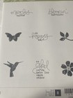Stampin  Up   Bloomin  Marvelous  Sale-a-bration 8 Pc Set 