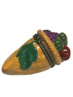 Midwest Phb - Porcelain Hinged Trinket Box - Cornucopia - Fall Decor