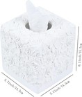 Modern Square Tissue Box Cover Holder For Bathroom  Bedroom  Living Room