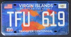 Us Virgin Islands - St Thomas - Caribbean Island License Plate  2017  Pick One
