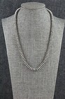 Sterling Silver Navajo Pearl Necklace 18  - Dorinda Mariano