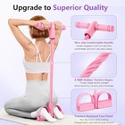 Foot Leg Pedal Resistance Band Body Stretch Pull Puller Rope Yoga Exercise Pink