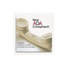 Retro Ash Push Button Desk Telephone Vintage Retro Style Corded Phone New