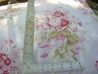 Yuwa Fabric Antique French Roses Collection Raspberry Pink Roses And Tulips Bty