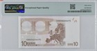 European Union Greece P2y 2002 10 Euro Sign  W f  Duisenberg Pmg67