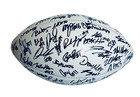 2024 Texas Longhorns Team Signed Logo Football Coa 80  Autos Ewers Arch Manning
