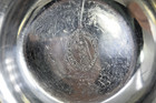 Vtg St Bartholomew   s Hospital London Nurse Dish Bowl Sputum Bleeding Silver Tone