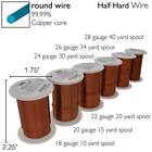 Antique Copper Beadsmith Craft Wire  Tarnish Resistant Wire Elements  8  Gauges 