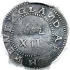 1652 Noe-11 R-4 Pcgs Xf Details Massachusetts Pine Tree Shilling Silver Coin