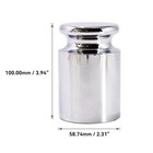 Calibration Weight 2000 Gram M2 Class Chrome Scale Balance Calibration Weight