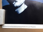 The Beatles Look Magazine Richard Avedon Photo Banner Poster  Free Shipping 