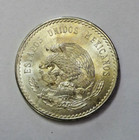 1948 Mexico 5 Pesos Cuauhtemoc  900 Silver 30 Gramos