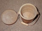 Vintage Treenware Wooden Pail