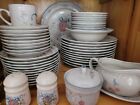 Vintage Goose Dinnerware Set For 9