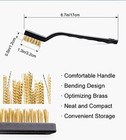 Brass Brush Brass Wire Brush Rust Remover Small Wire Brush Brass Brush