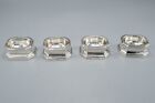 Richard Comyns Sterling Silver Salt Cellers - Set Of 4 - Free Usa Shipping