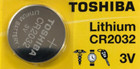 5 X New Original Toshiba Cr2032 Cr 2032 3v Lithium Battery Br2032 Dl2032 Remote
