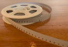 Kodak Regular 8mm Acetate Movie Film Leader White Grey 50 Ft Reel New Writable