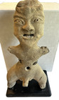Pre-columbian -- Male Fertility Figure - On Stand - Proto-mayan
