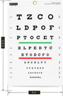 Eye Chart  Snellen Eye Chart  Wall Chart  Snellen Charts For Eye Exams 1
