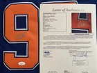 Connor Mcdavid Signed Custom Jersey Edmonton Oilers Jsa Loa 