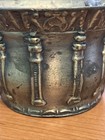 Vintage Heavy Solid Brass Pharmacy   Apothecary Mortar   Pestle Rk5 Patina