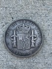 Coin 1 Peso 1897 Alfonso Xiii Puerto Rico