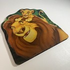 Vtg 90 s Disney Lion King Mouse Pad Collectible Simba Mufasa Lions Thick