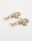 Luxury Floral High Heel Shoe Decorations     2pcs Elegant Clip-on Heel Accessories