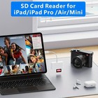 3 In 1 Usb C Sd Tf Memory Card Reader For Iphone 15 Ipad Mac Android Pc