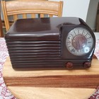 Very Nice Vintage 1946 Olympic Torch Radio 6501  6-501    Looks   Plays Nice    