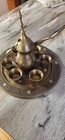 Handmade Middle Eastern Brass Coffee Tea Set With Tray And Cups