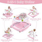 5 In 1 Foldable Baby Walker  Activity Baby Walker-baby Bouncer  Rocker  Activity
