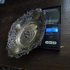 Antique German 800 Silver Bowl Dish Repousse Cherub Design 88 5 Grams 