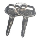 Oem  787 Key For Komatsu Excavator Heavy Equipment 2pack