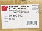 Federal Signal Sw300 Sw300-012  6 Switch Module - New In Open Box