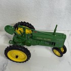 Vtg John Deere Die Cast Metal Tractor Model Plus Hay Baler