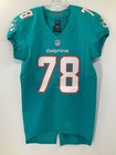  78 Laremy Tunsil Miami Dolphins Game Used Nike Jersey Sz 46 Yr 2014