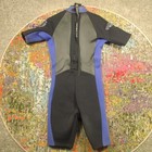 Billabong Shorty Wetsuit Womens Medium M 3 2 Neoprene Explorer 201 Summer