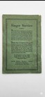 Students Manual Of Sewing For Singer Machine   Attachments 221 Featherweight