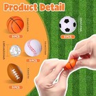 36 Pack 1 6   Sports Stress Balls For Kids  Sports Themed Party Favors 36 Pack