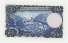 Spain Espa  a 500 Pesetas 23-7-1971 Pick 153 a Unc Uncirculated Banknote Serie S