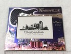 Nashville Reflective foil Photo Frame Souvenir Keepsake Favor Memory Holds 4 x6 