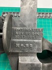 Vintage Chas Parker Co Meriden  Ct Bench Vise  Pat May 28 Nov 26 Dec 10 17 1867