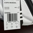Adidas Copa Mundial Soccer Shoes Mens 16 White Black Made Germany Cleats Fg
