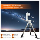 Sv225t Sv225t Telescope Aluminum Tripod   Sv225h Tripod Riser 240mm Height Boost