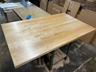 25  X 60  X 1 5  Maple Wood Butcher Block Counter   Desk   Cutting Board